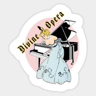 Opera classical music singer Sticker